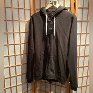 Zara Man Essentials Daily Outfit Zip Up Hoodie Men's Size XXL